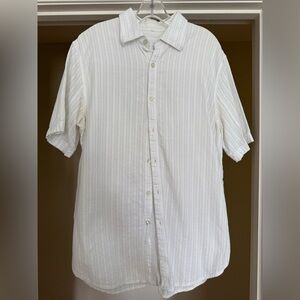Classic White Men's Shirt